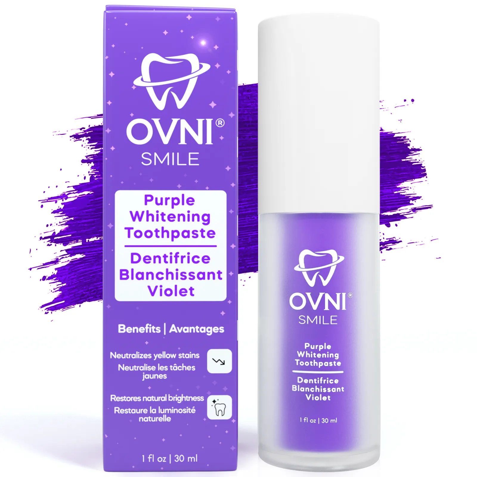 OVNI Smile box and bottle